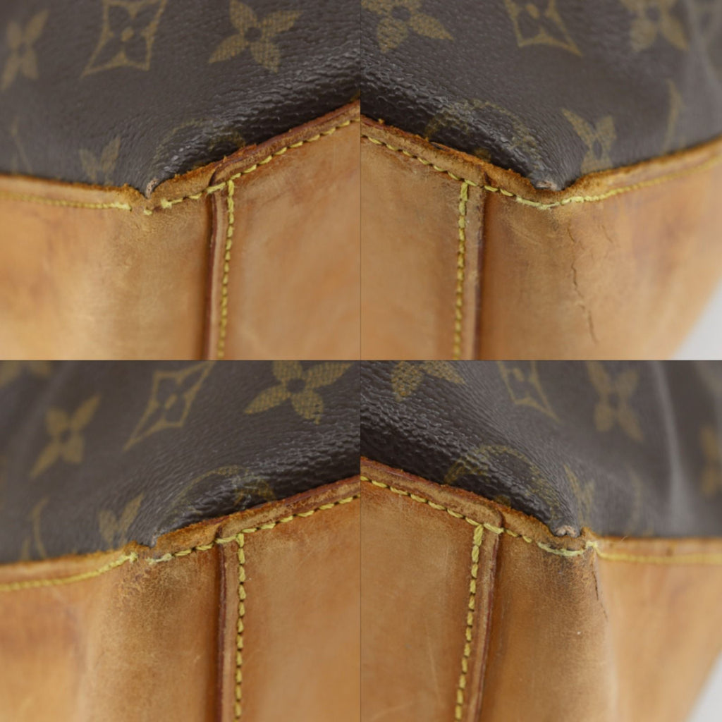 Louis Vuitton Cabas Mezzo Monogram Canvas Brown Tote — view 4