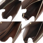 Louis Vuitton Portefeuille Sarah Damier Canvas Brown Wallet — view 6