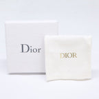 Dior CD Logo Rhinestone Stud Earring — view 7