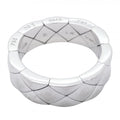 Chanel Ring Quilted 18k White Gold