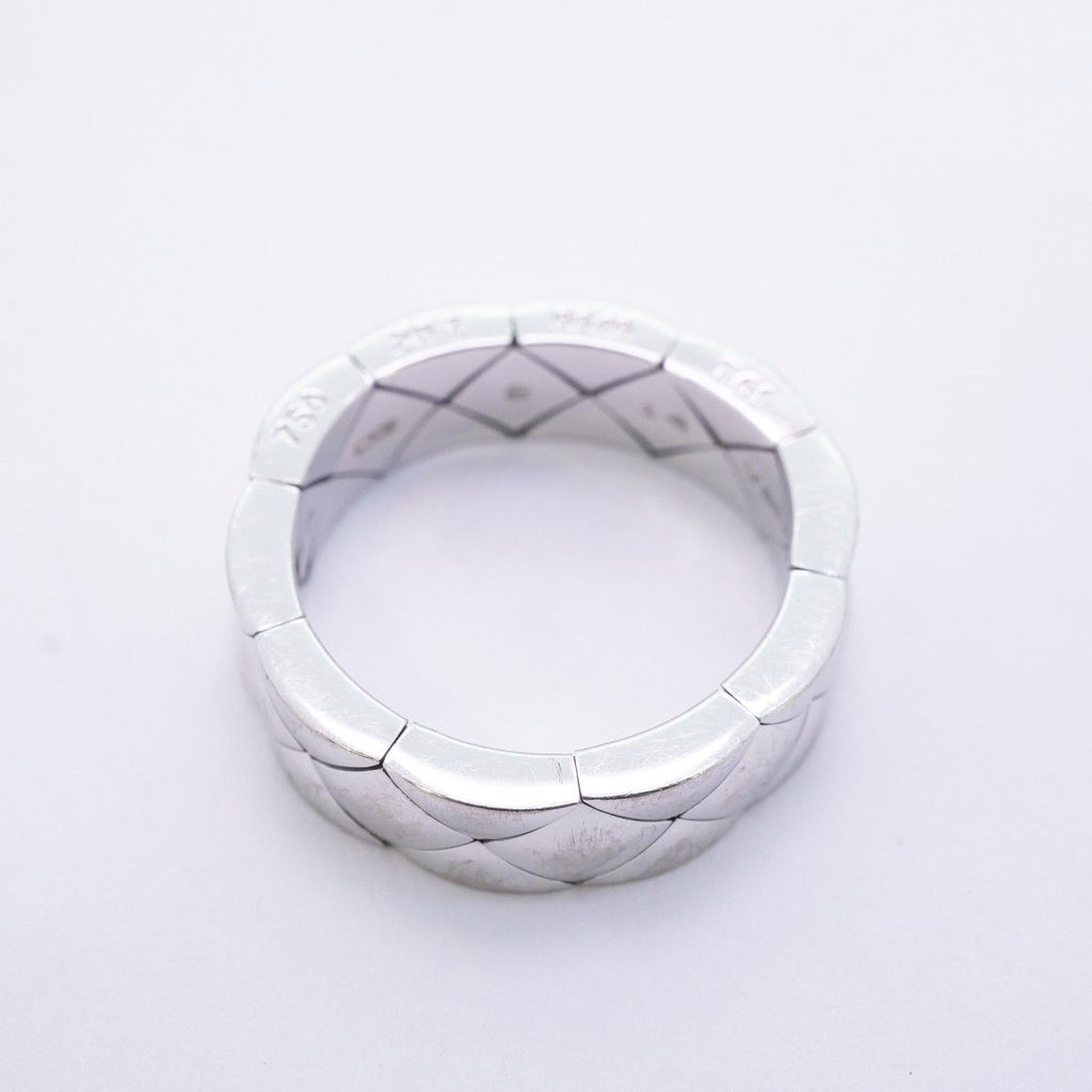 Chanel Ring Quilted 18k White Gold — view 3