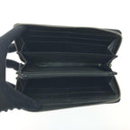 Gucci Wallet Zip Around Leather Mistral Micro Guccissima Black — view 5