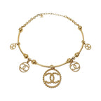 Chanel Choker Necklace Gold