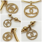 Chanel Choker Necklace Gold — view 7