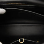 Louis Vuitton Capucines MM 2-Way Shoulder Bag Black Gold Leather — view 4