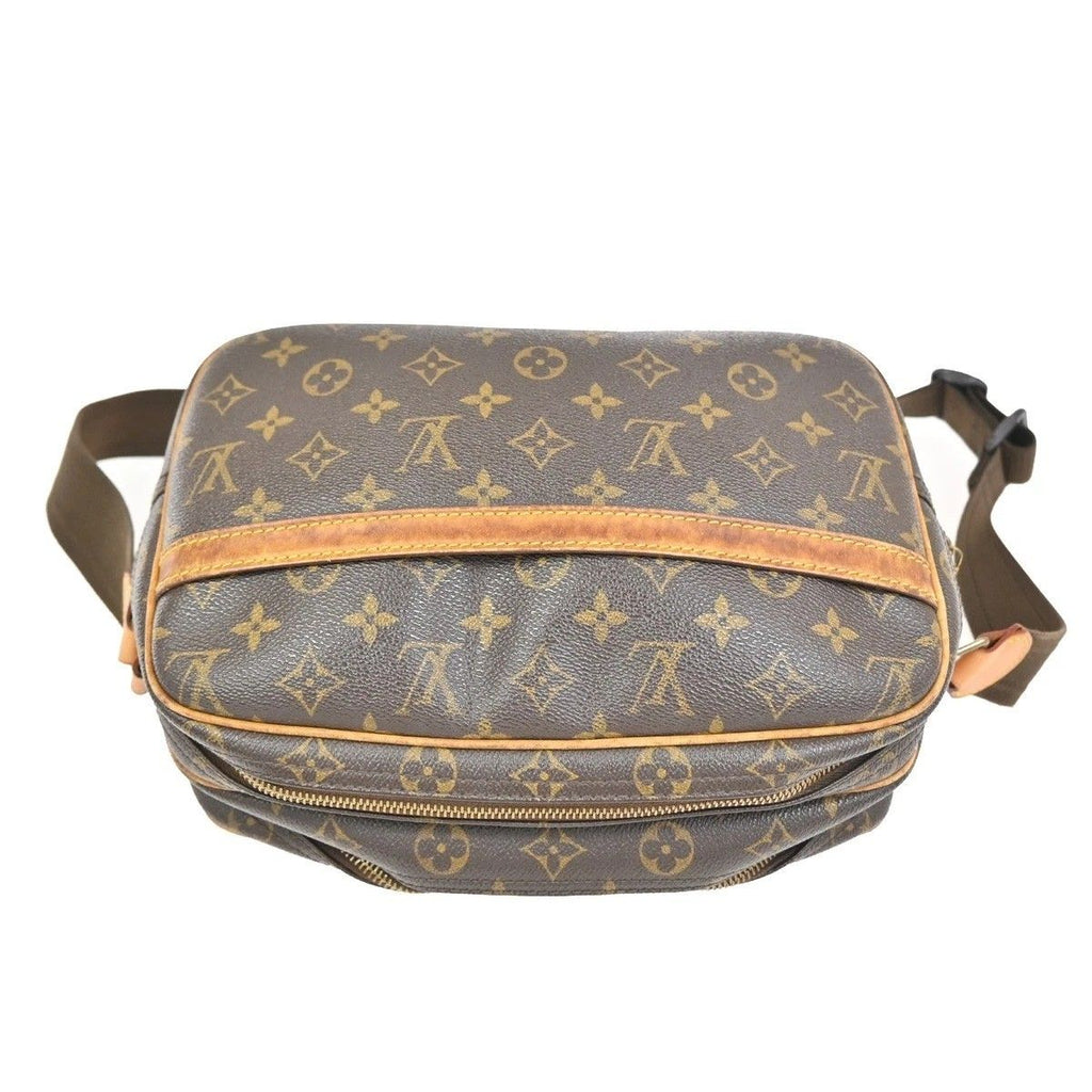 Louis Vuitton Reporter PM Shoulder Bag Monogram Leather — view 5
