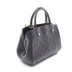 Louis Vuitton Handbag Montaigne BB 2-Way Noir Leather Montigne BB — view 2