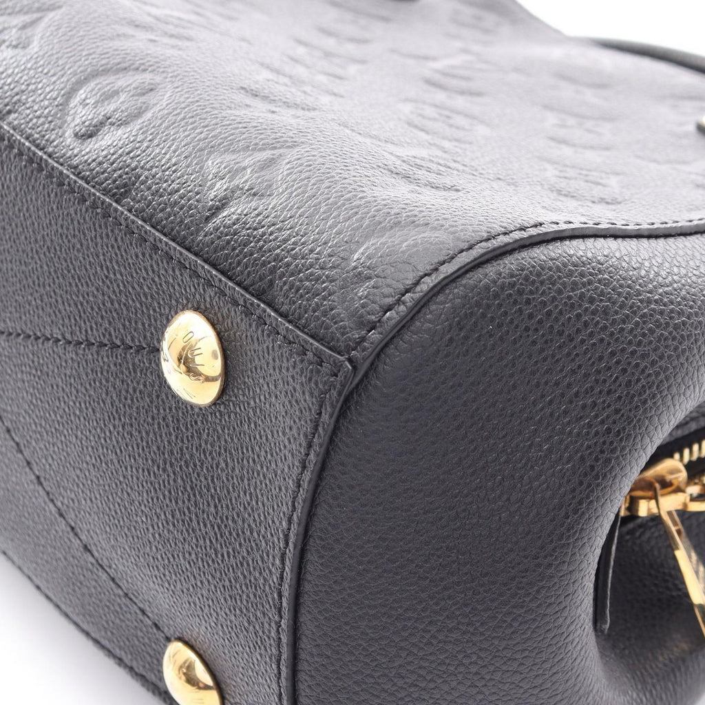 Louis Vuitton Handbag Montaigne BB 2-Way Noir Leather Montigne BB — view 6