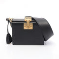 Dior Shoulder Bag Addict Small Box Black Leather