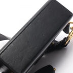 Dior Shoulder Bag Addict Small Box Black Leather — view 6