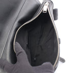 Dior Waist Bag Kaws Saddle Black Leather — view 3
