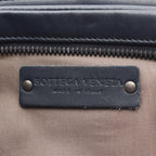 Bottega Veneta Waist Bag Intrecciato Navy Leather — view 4