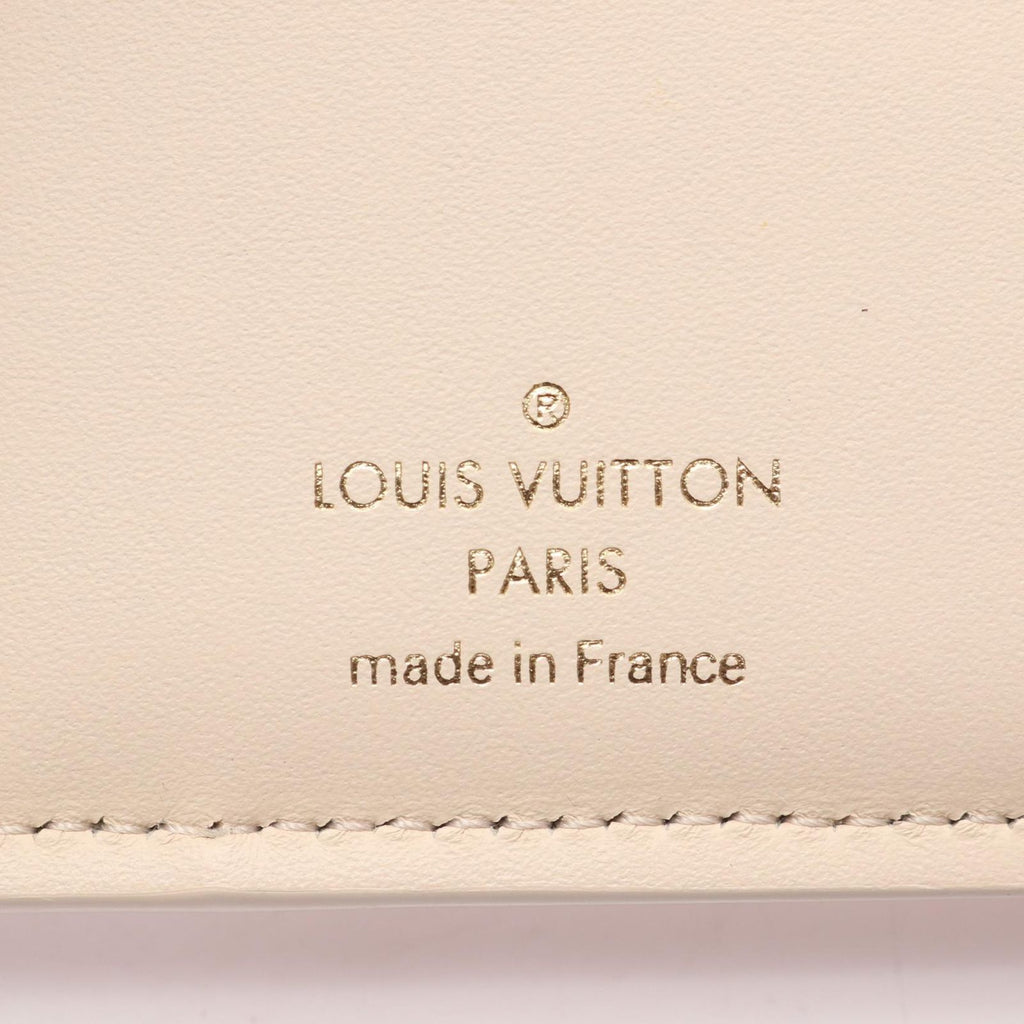 Louis Vuitton Trifold Wallet Portefeuille Capucines Compact Quartz Leather Watch — view 5