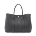 Hermes Tote Garden Party TPM Black Leather