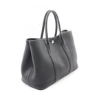 Hermes Tote Garden Party TPM Black Leather — view 2