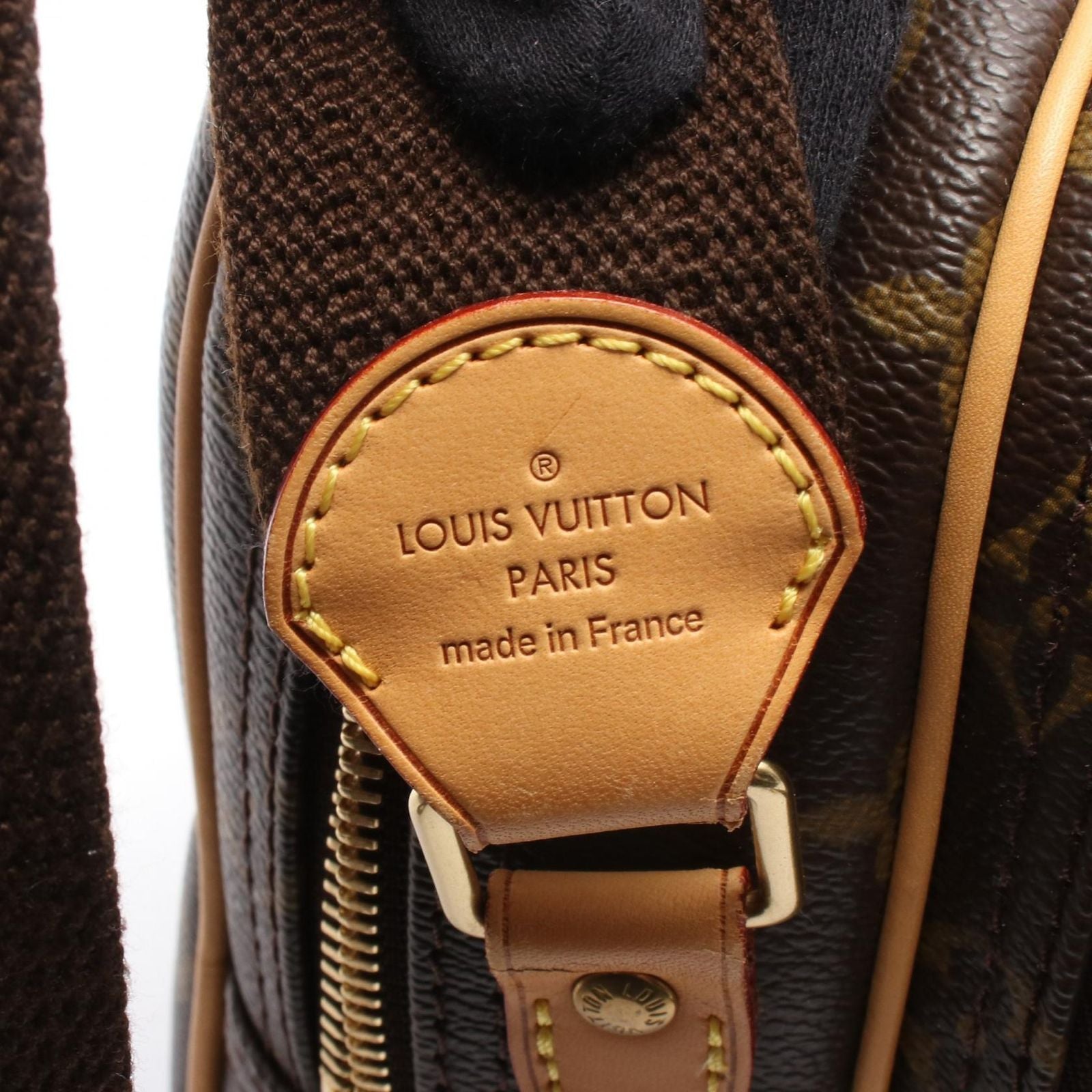 Louis Vuitton Shoulder Bag Reporter PM Canvas Leather — view 4