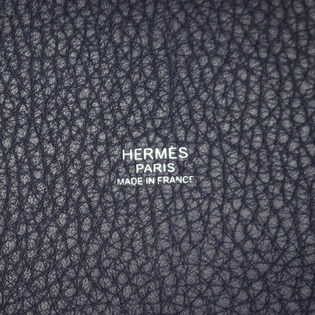 Hermes Handbag Picotin Lock MM Blue New Rosepurple Leather MM Eclat — view 4
