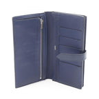 Hermes Bifold Wallet Bearn Souffle Blue Paradise Safi Leather — view 3