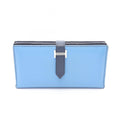Hermes Bifold Wallet Bearn Souffle Blue Paradise Safi Leather