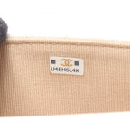 Chanel Shoulder Bag Quilted White Caviar Leather with Chain Card Case — view 5