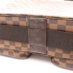 Louis Vuitton Shoulder Bag Broadway Damier Ebene Canvas Leather — view 8