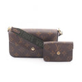 Louis Vuitton Shoulder Bag Multy Pochette Felicity Khaki Canvas