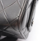 Chanel Handbag Quilted Black Lambskin — view 8