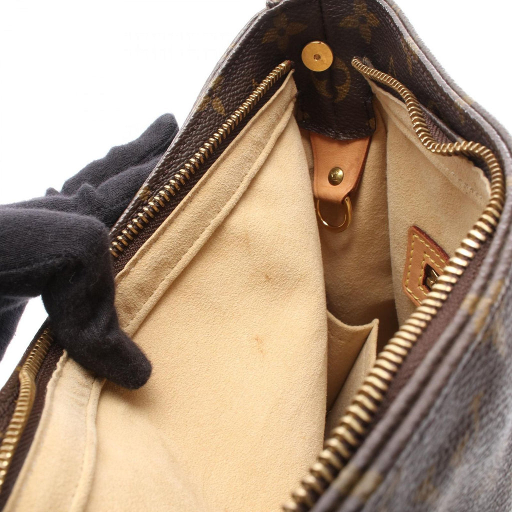 Louis Vuitton Shoulder Bag Looping GM Canvas Leather — view 8