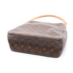 Louis Vuitton Shoulder Bag Looping GM Canvas Leather — view 9