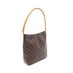 Louis Vuitton Shoulder Bag Looping GM Canvas Leather — view 2