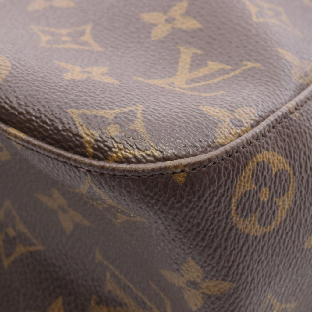 Louis Vuitton Shoulder Bag Looping GM Canvas Leather — view 7