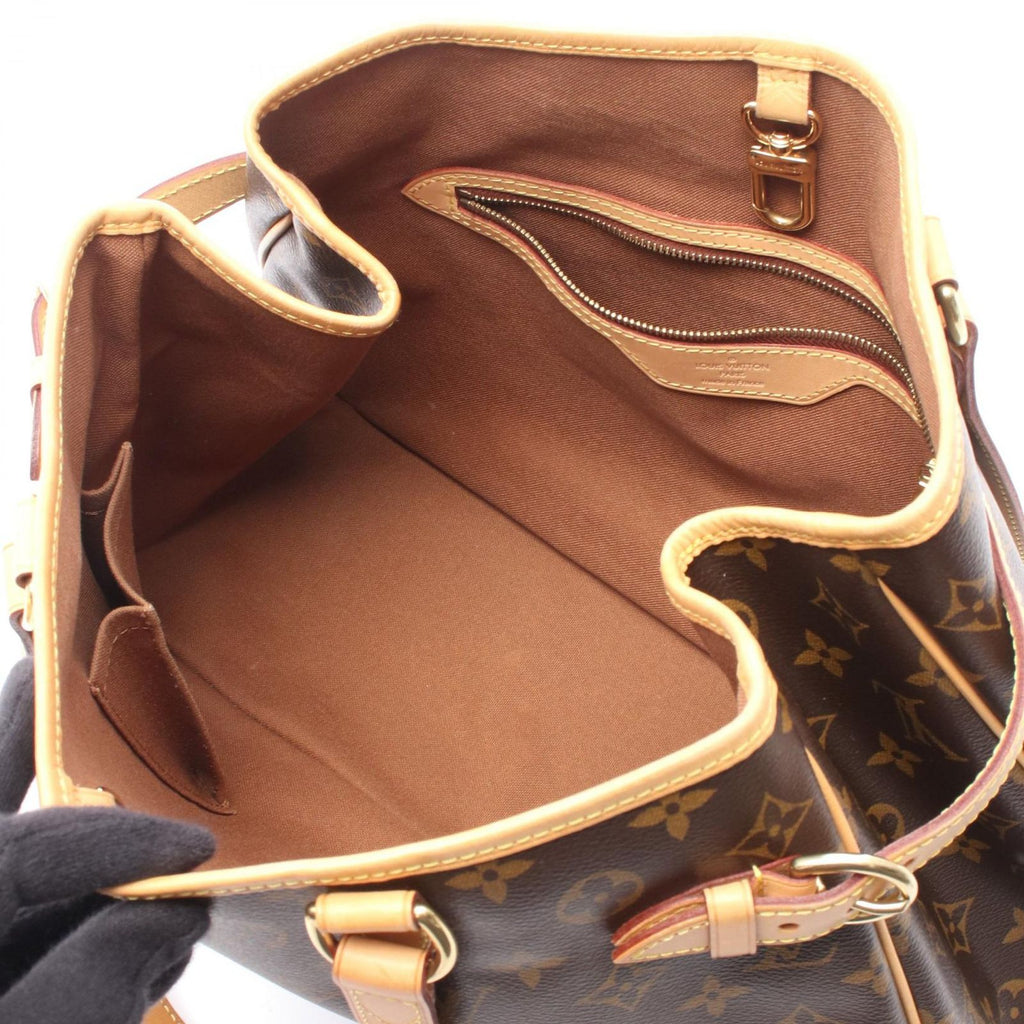 Louis Vuitton Shoulder Bag Batignolles Oriental Canvas Leather — view 3