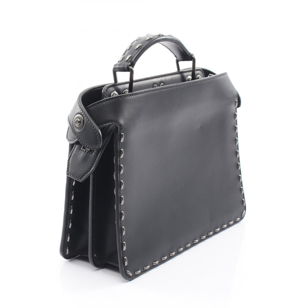 Fendi Handbag Peekaboo ISeeU Small 2-Way Black Leather — view 2