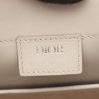 Dior Tote CD Diamond Color Gray Canvas Leather — view 4