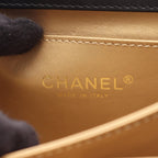 Chanel Shoulder Bag Quilted Mini Black Lambskin Chain — view 4