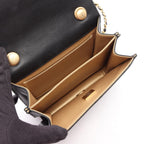 Chanel Shoulder Bag Quilted Mini Black Lambskin Chain — view 3