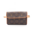 Louis Vuitton Waist Bag Pochette Florentine Canvas Leather