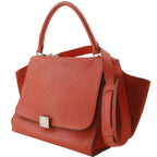 Celine 2-Way Shoulder Leather Orange Handbag — view 2