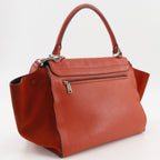 Celine 2-Way Shoulder Leather Orange Handbag — view 3