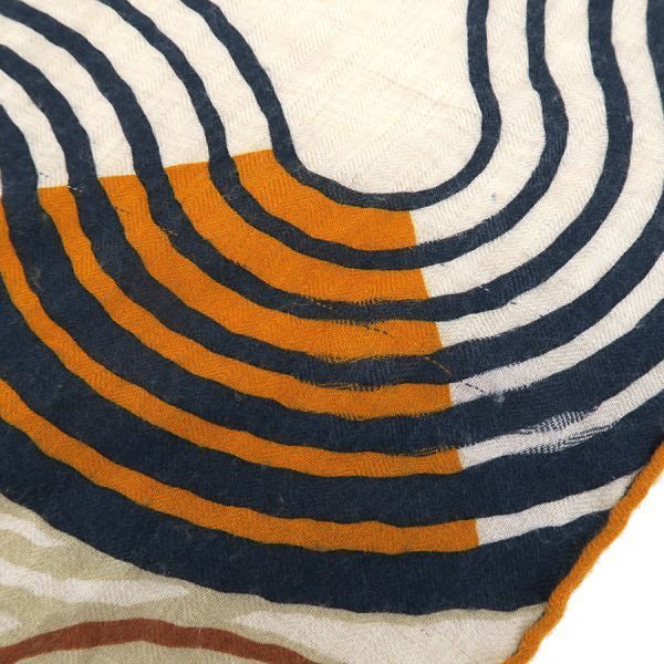 Hermes Triangle Jean Cashmere Silk Scarf — view 6