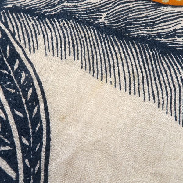 Hermes Triangle Jean Cashmere Silk Scarf — view 4