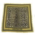 Dior Leopard Scarf Multicolor