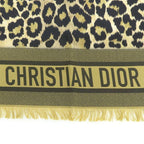 Dior Leopard Scarf Multicolor — view 3