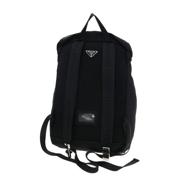 Prada Nylon Backpack Black — view 3