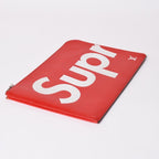 Louis Vuitton Supreme Pochette Jules GM Epi Red Silver Pouch — view 5