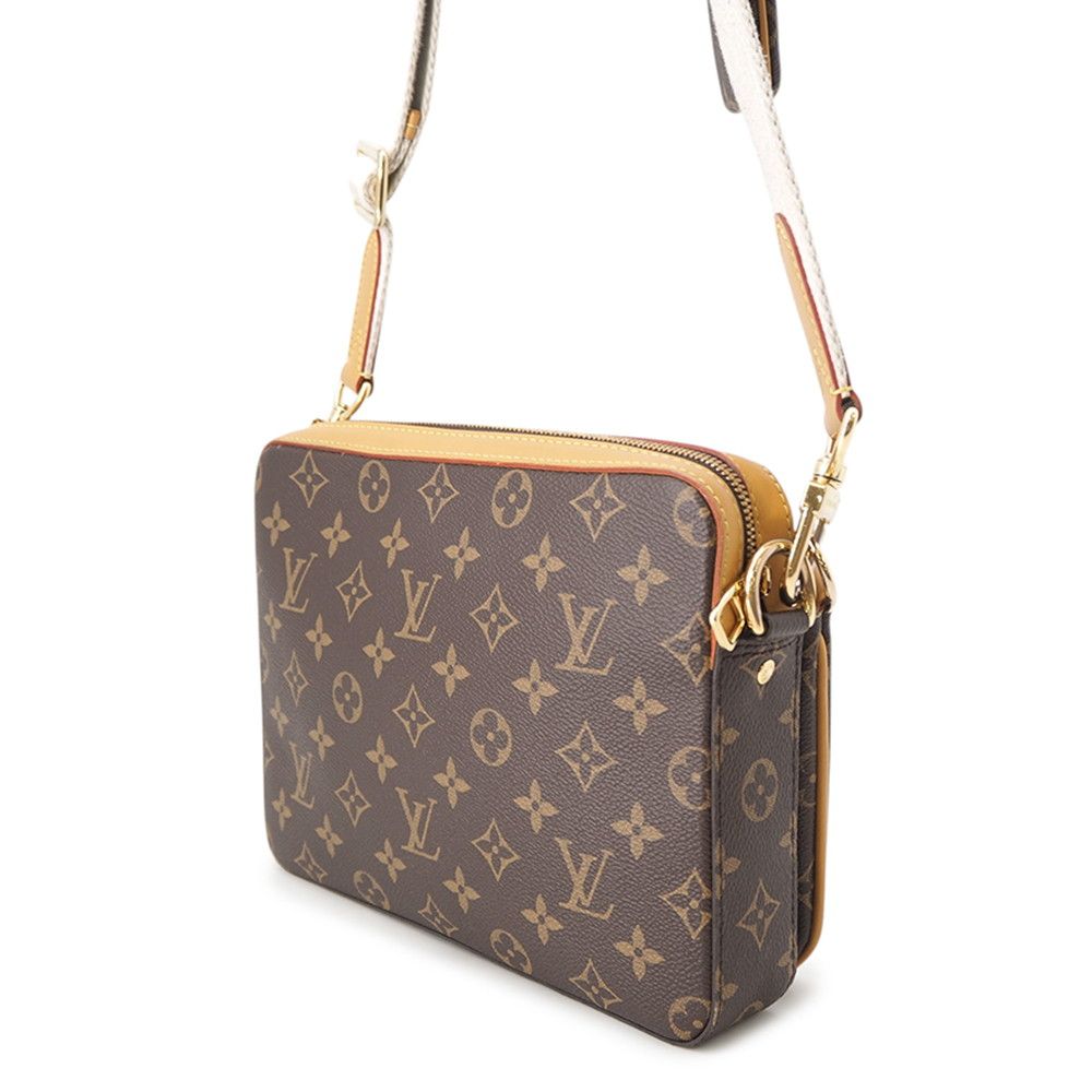 Louis Vuitton Shoulder Bag Monogram Striped LV Squared Trio Collaboration — view 2