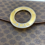 Celine Shoulder Bag Pochette Macadam Circle Logo Travel — view 9