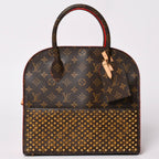 Louis Vuitton Christian Louboutin Iconoclast Handbag Calf Hair Gold