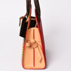 Louis Vuitton Christian Louboutin Iconoclast Handbag Calf Hair Gold — view 4