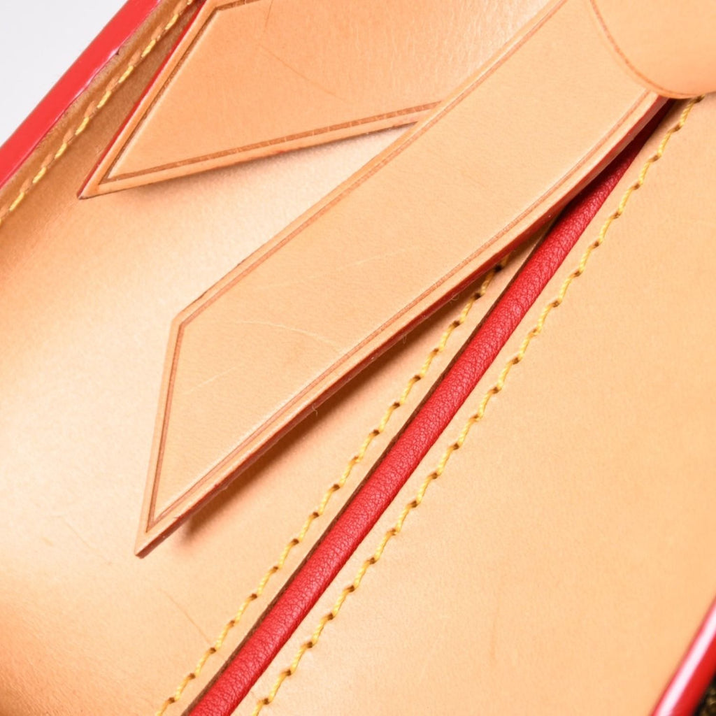 Louis Vuitton Christian Louboutin Iconoclast Handbag Calf Hair Gold — view 7